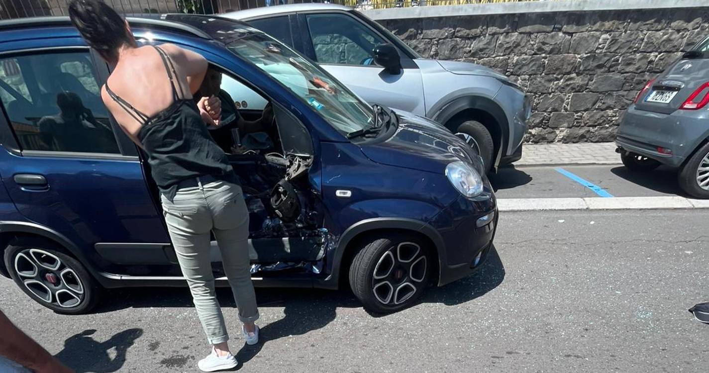 Acidente em Câmara de Lobos provoca danos materiais