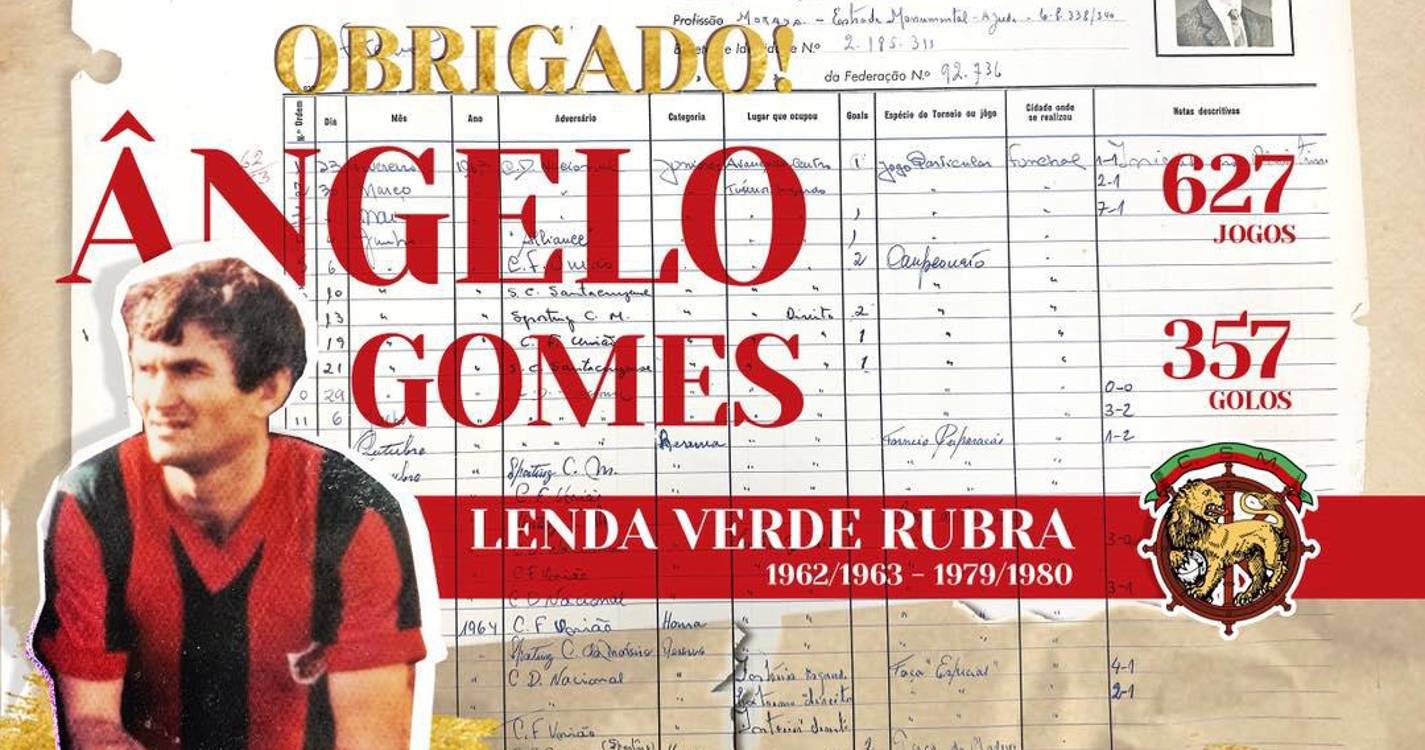 Morreu Ângelo, histórico futebolista do Marítimo