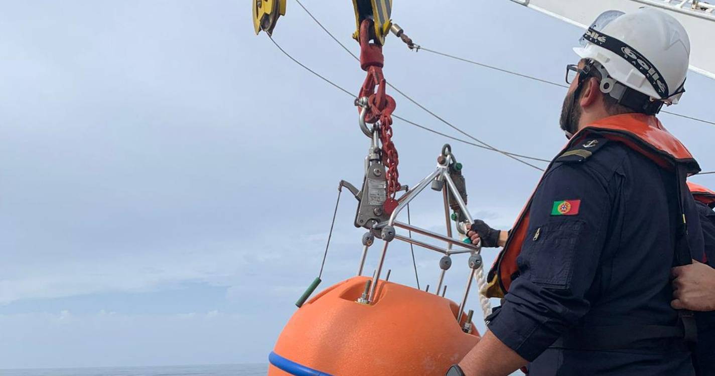 Navio hidro-oceanográfico NRP D. Carlos I inicia campanha oceanográfica Madeira-Tore