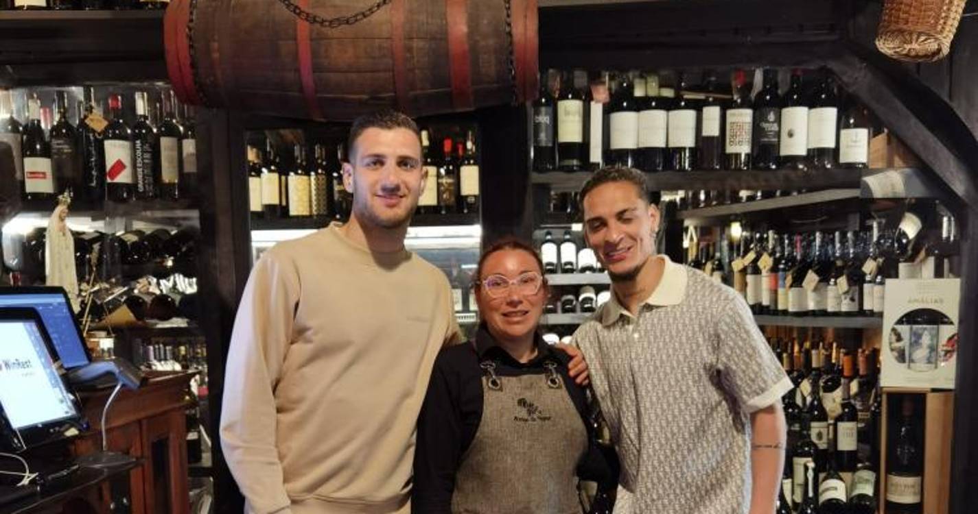Diogo Dalot e Anthony passam férias na Madeira