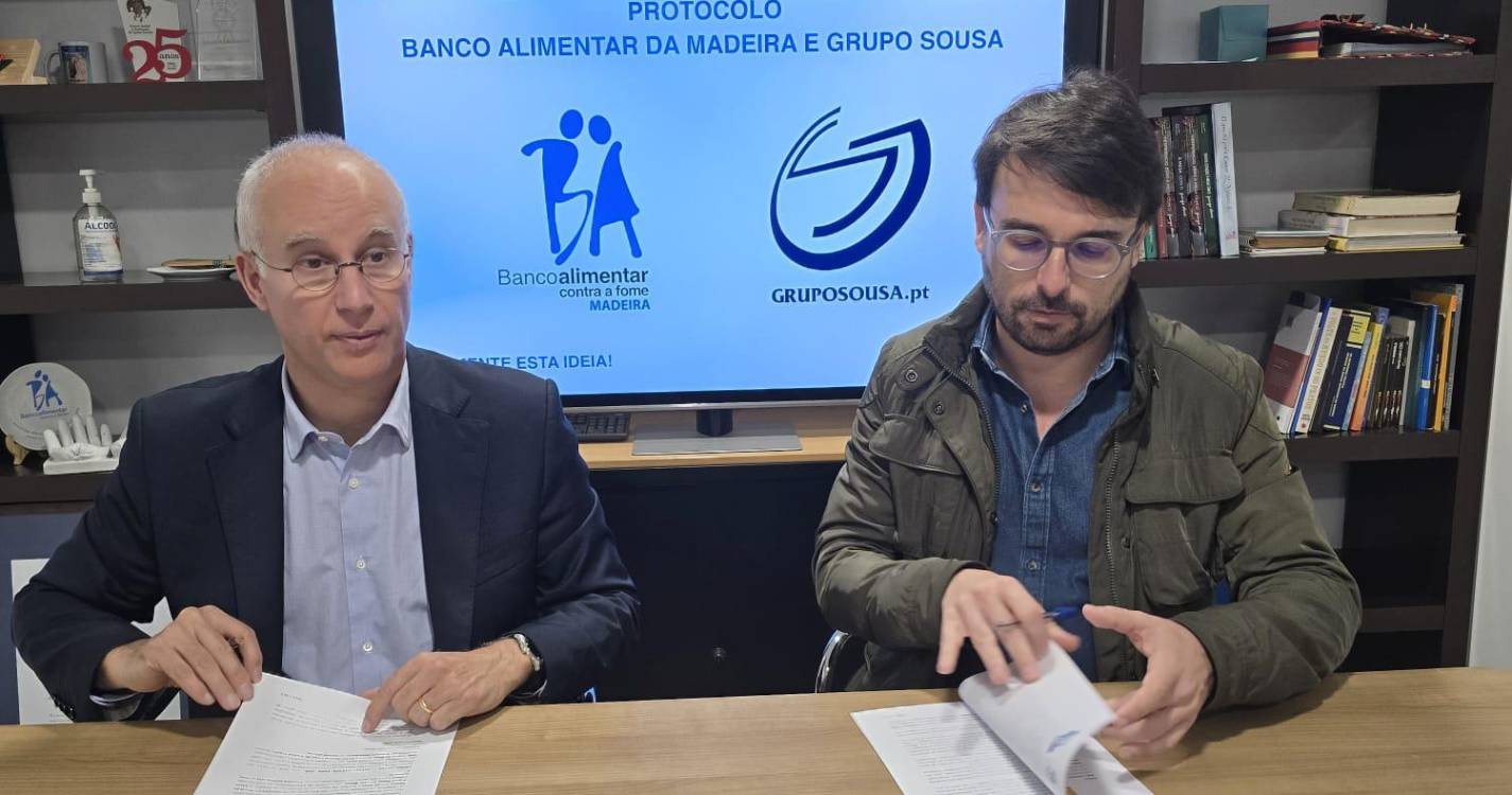 Banco Alimentar da Madeira e Grupo Sousa celebram novo protocolo