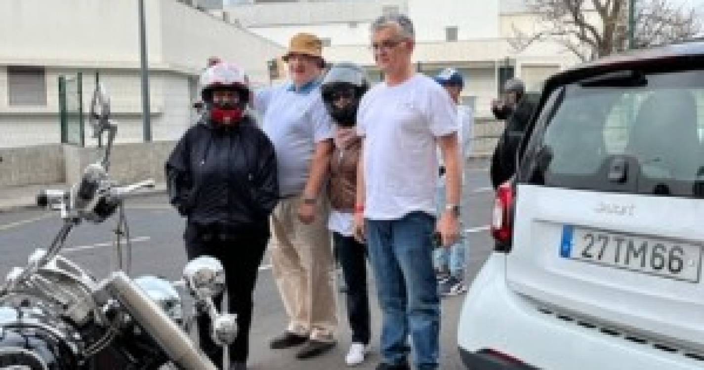 600 motas percorrem mais de 200 km pelos profissionais de Saúde da Madeira