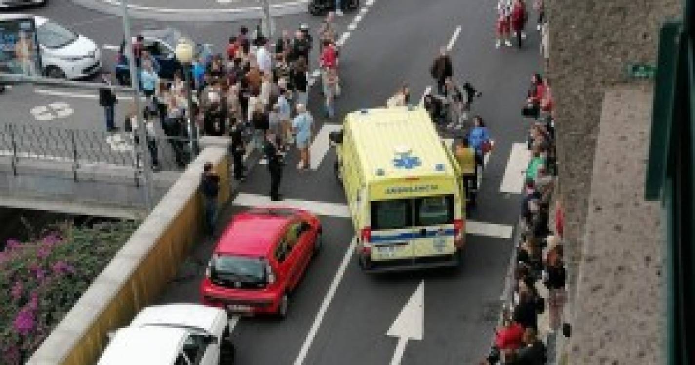 Atropelamento e fuga numa passadeira no Funchal (com fotos)
