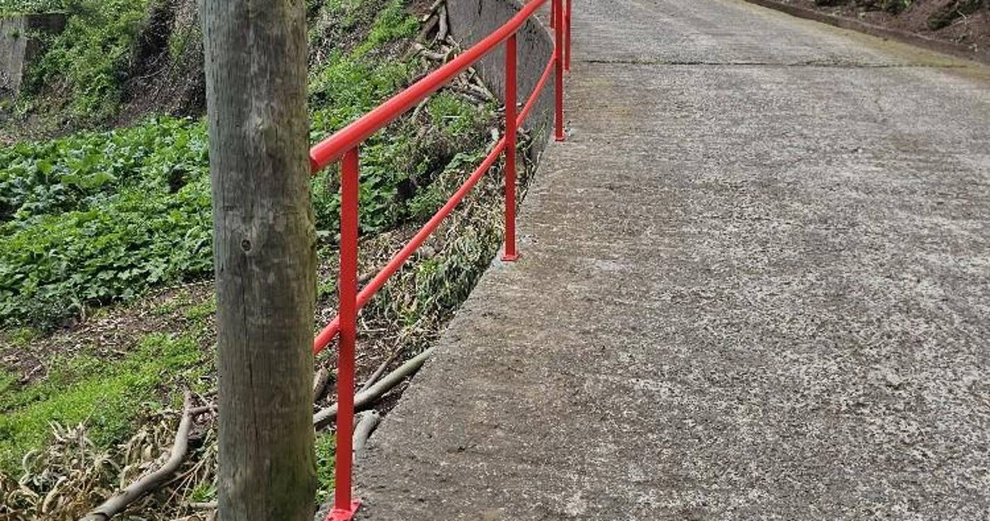 Junta da Ribeira Brava colocou varandas em veredas da freguesia