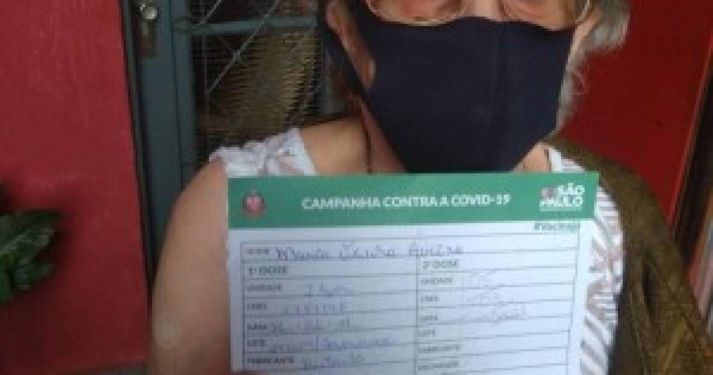 Vacinação de madeirenses em São Paulo avança a bom ritmo (com fotos)