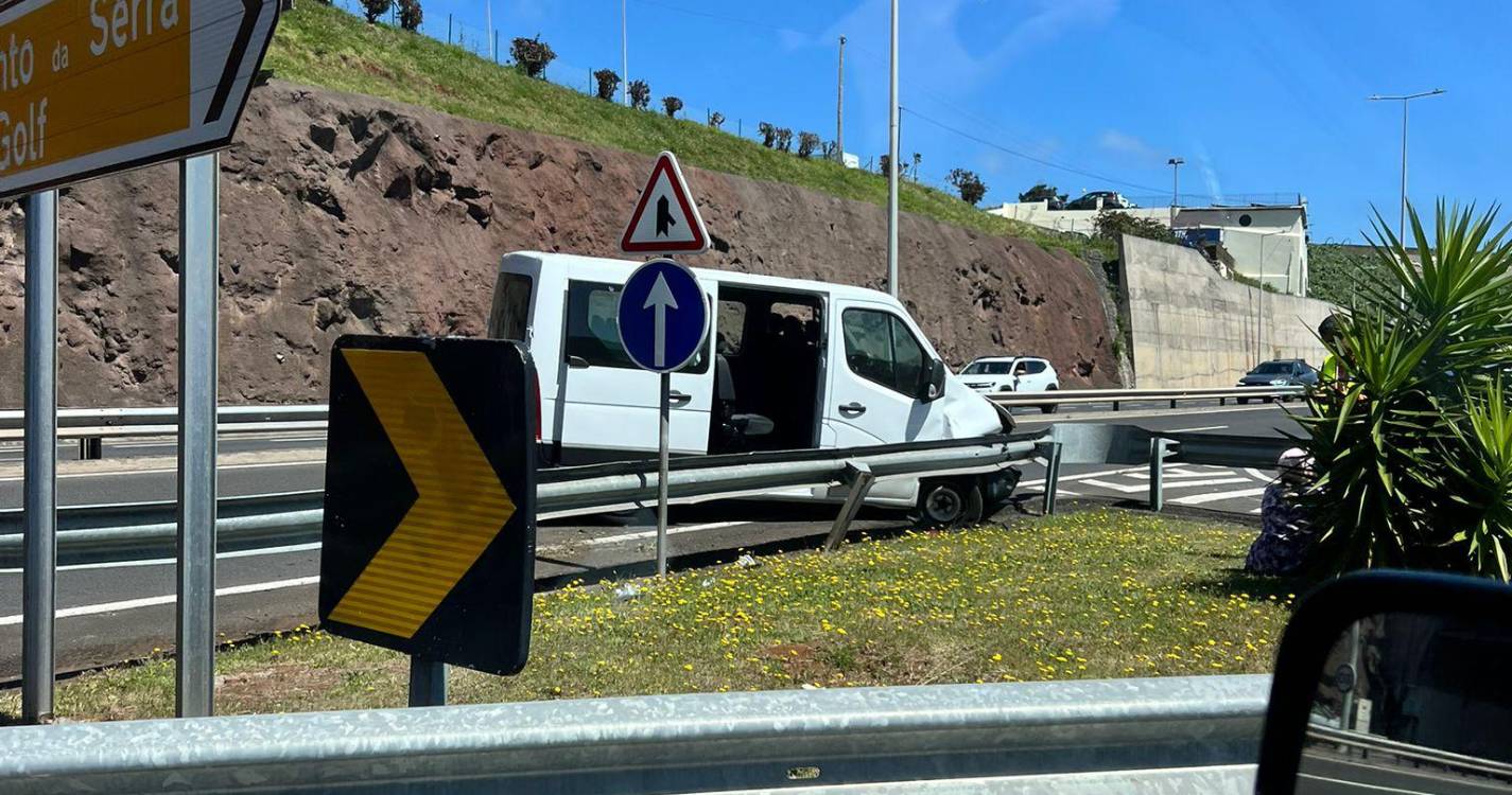 Despiste na via rápida faz um ferido ligeiro