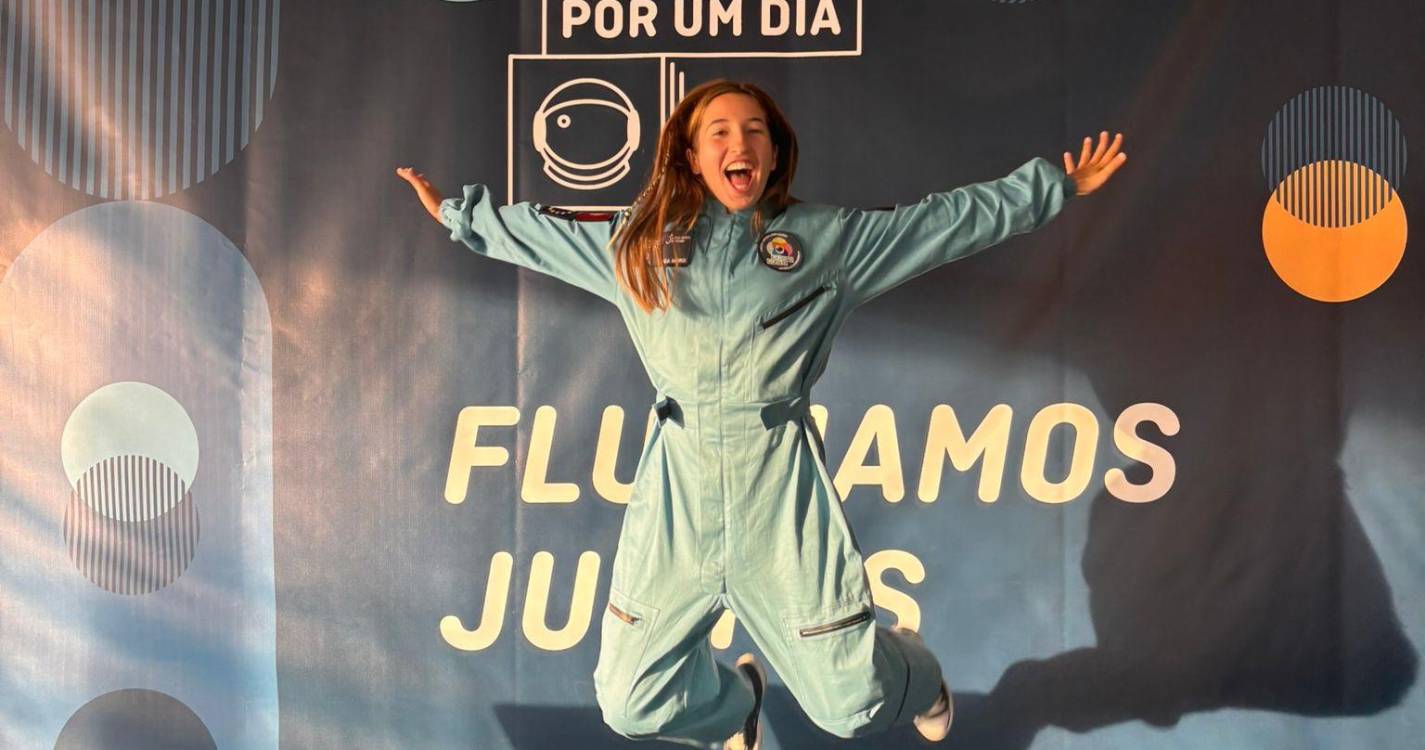 Madeirense reage à experiência do voo parabólico na Estação Espacial: “Inesquecível”