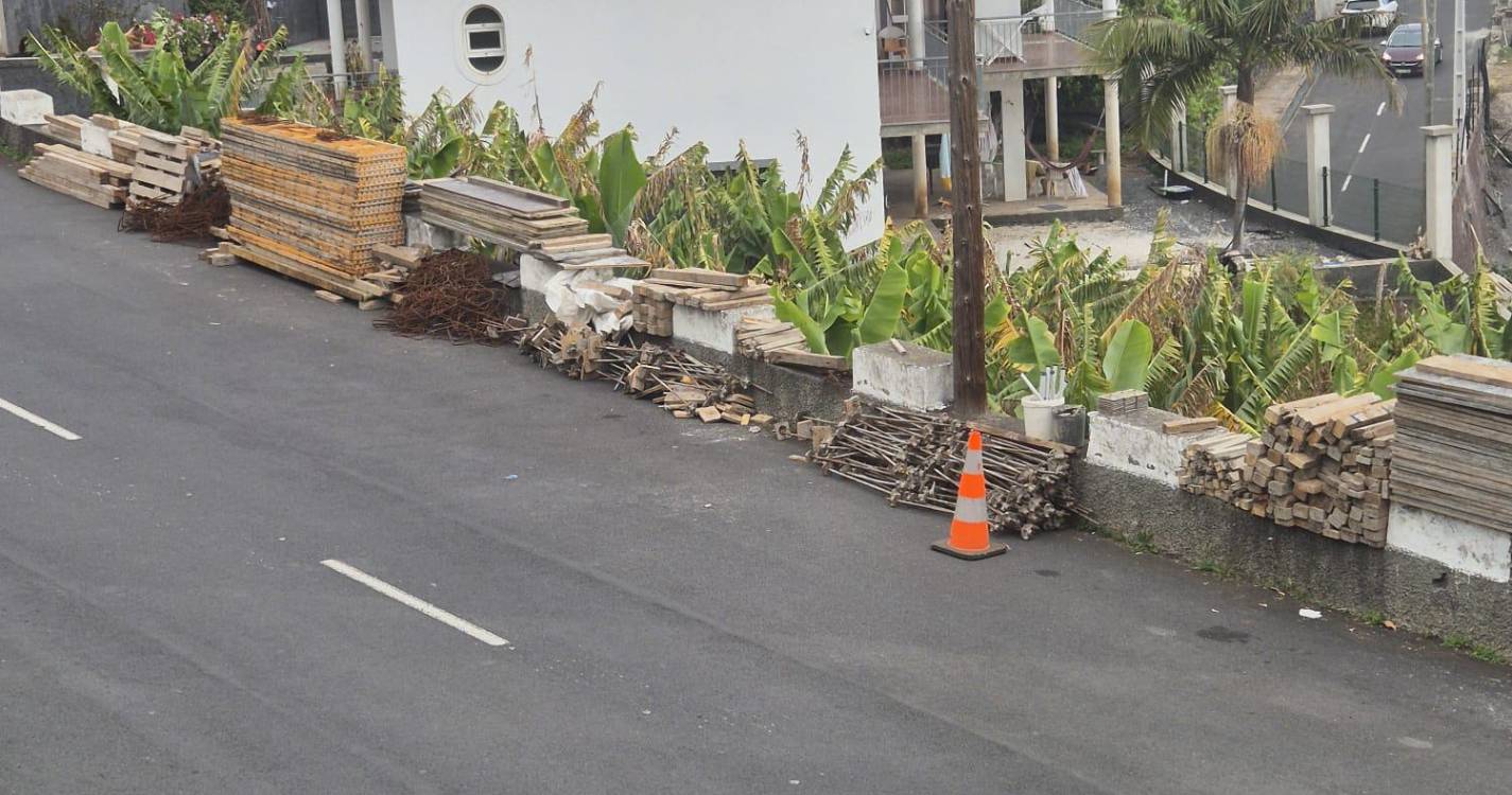 Obras em estrada na Ribeira Brava geram insatisfação