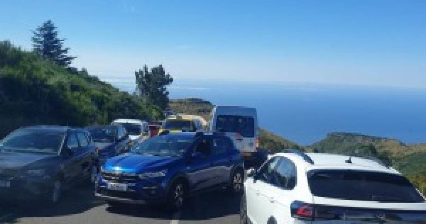 Estacionamento selvagem provoca novo caos no Pico do Areeiro (com fotos e vídeo)