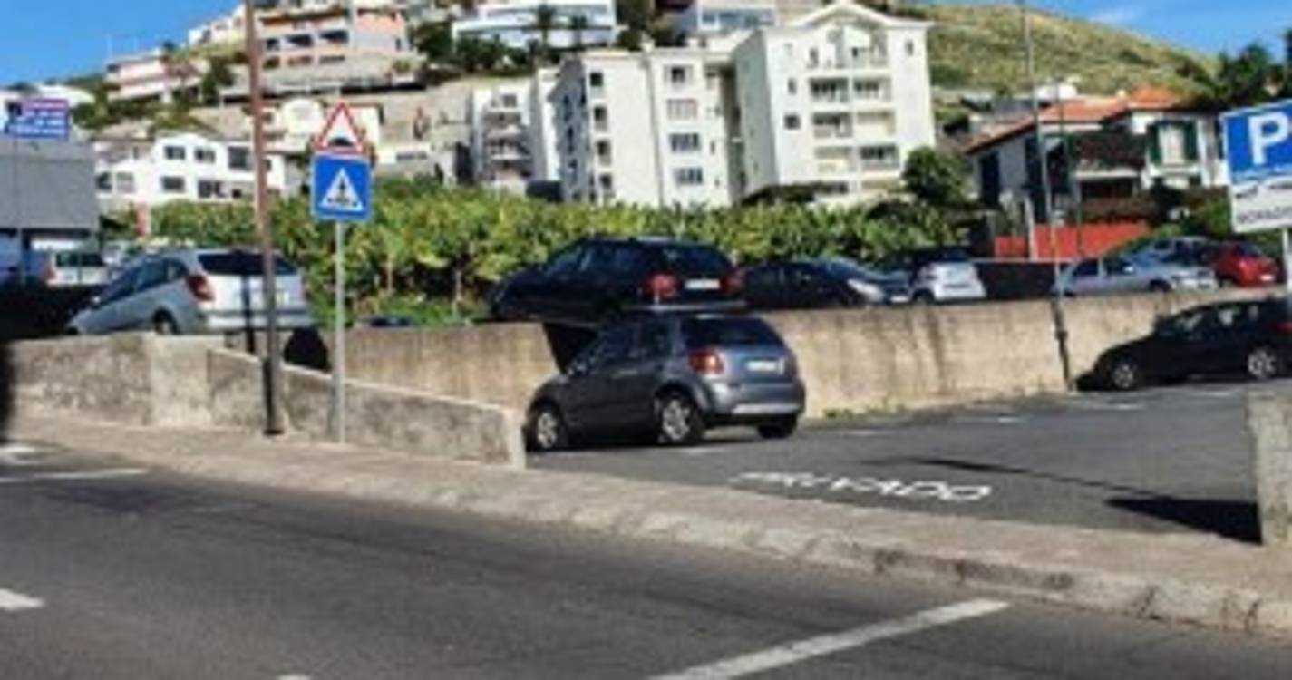 Acidente insólito no Caminho do Amparo