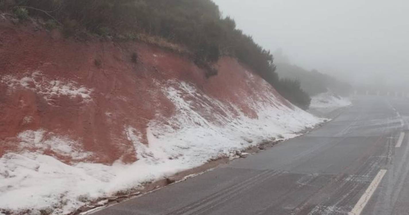 Já caiu granizo no Pico do Areeiro