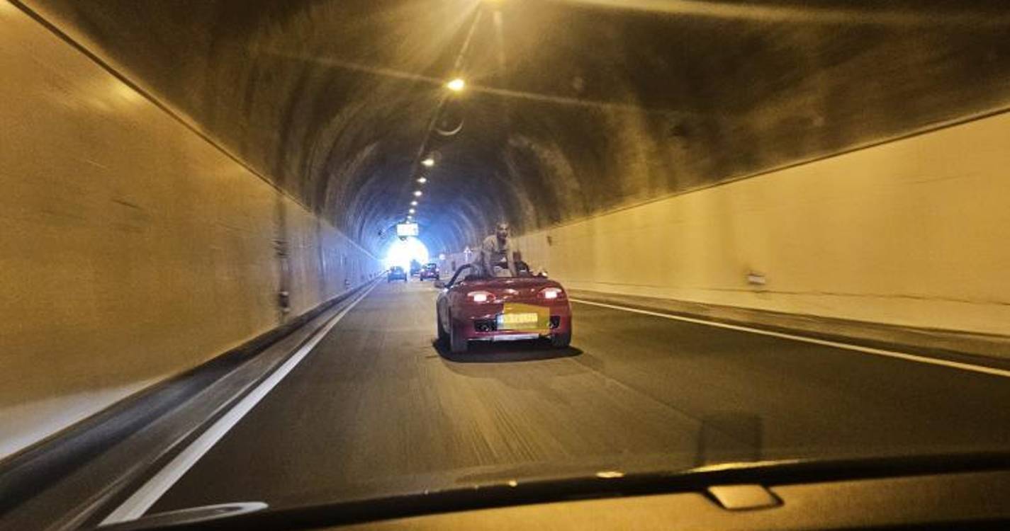 Condução perigosa na via rápida surpreende automobilistas