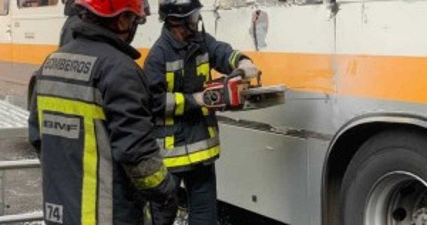Bombeiros Sapadores testam ferramentas em treino operacional