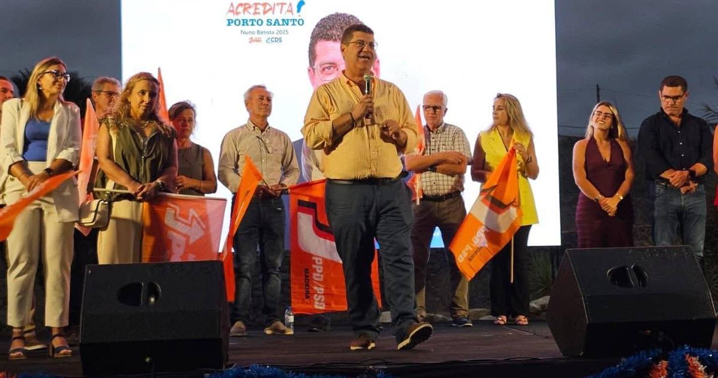 Coligação ‘Acredita Porto Santo’ apresentou os seus 66 candidatos