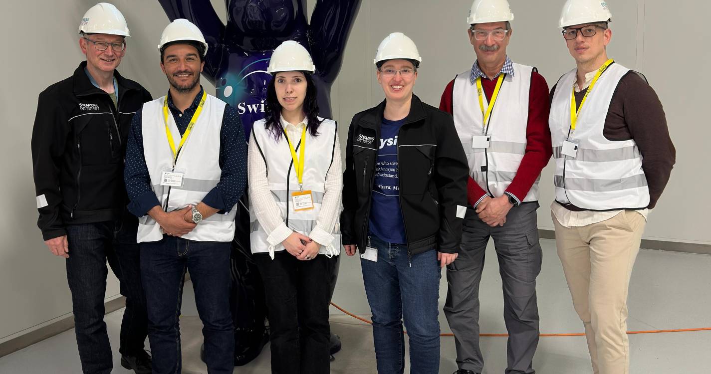 Docentes e investigadores da UMa visitam instalações da Siemens Energy em Berlim
