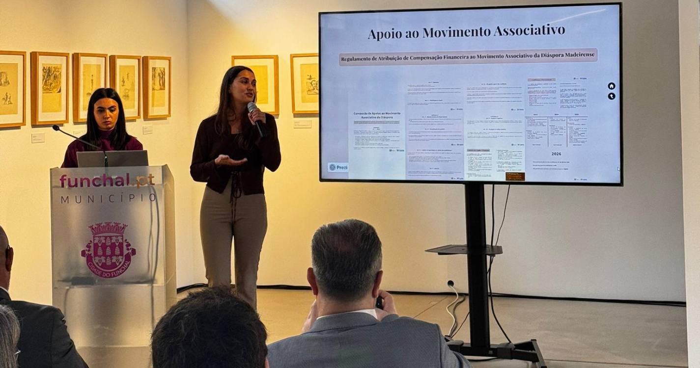 Funchal reitera disponibilidade para eventos que promovam a ligação entre a Região e a diáspora