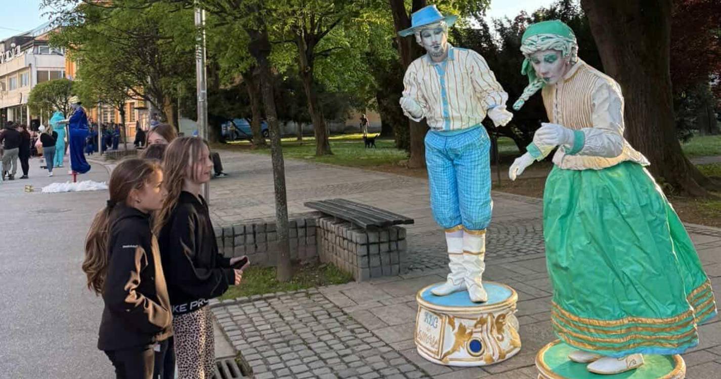 Estátuas Vivas Madeirenses brilham na Sérvia