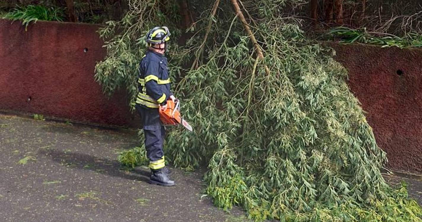 Santa Cruz teve 12 ocorrências devido ao mau tempo