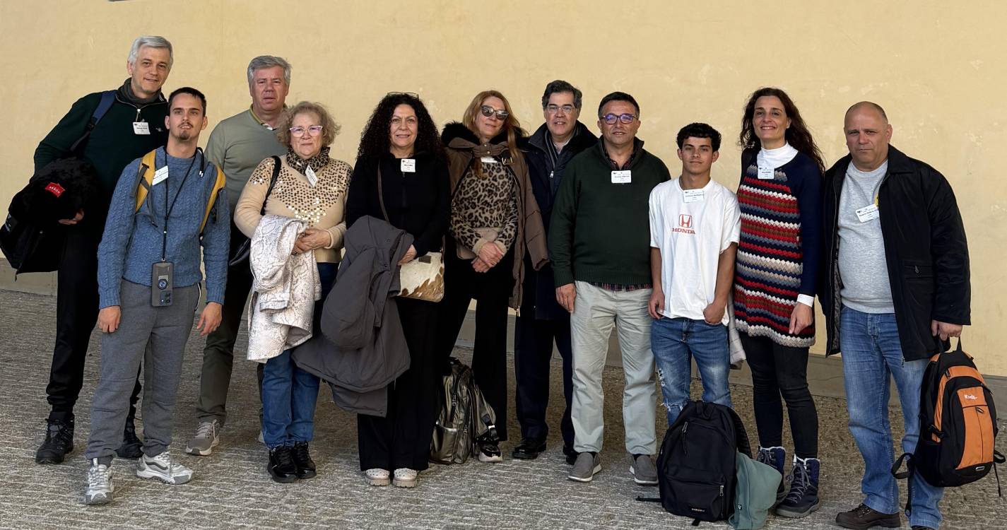 Professores e formandos do Caniço em mobilidade Erasmus+ na Bélgica