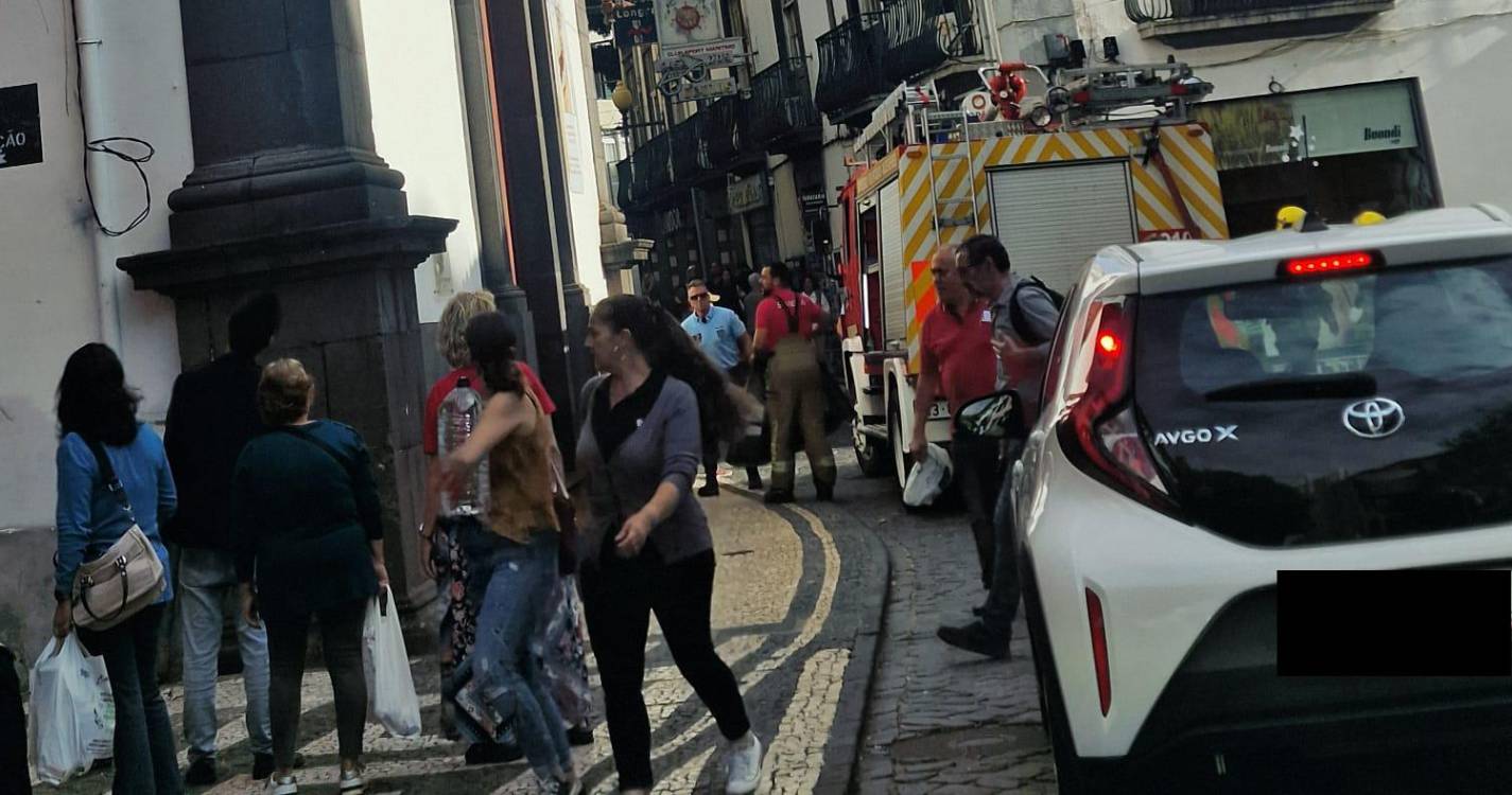 Falso alarme levou bombeiros à Rua do Seminário