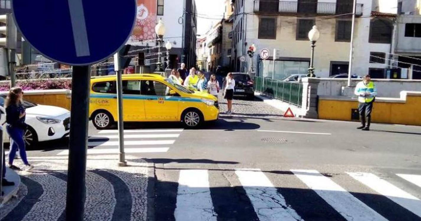 Acidente no Funchal condiciona trânsito