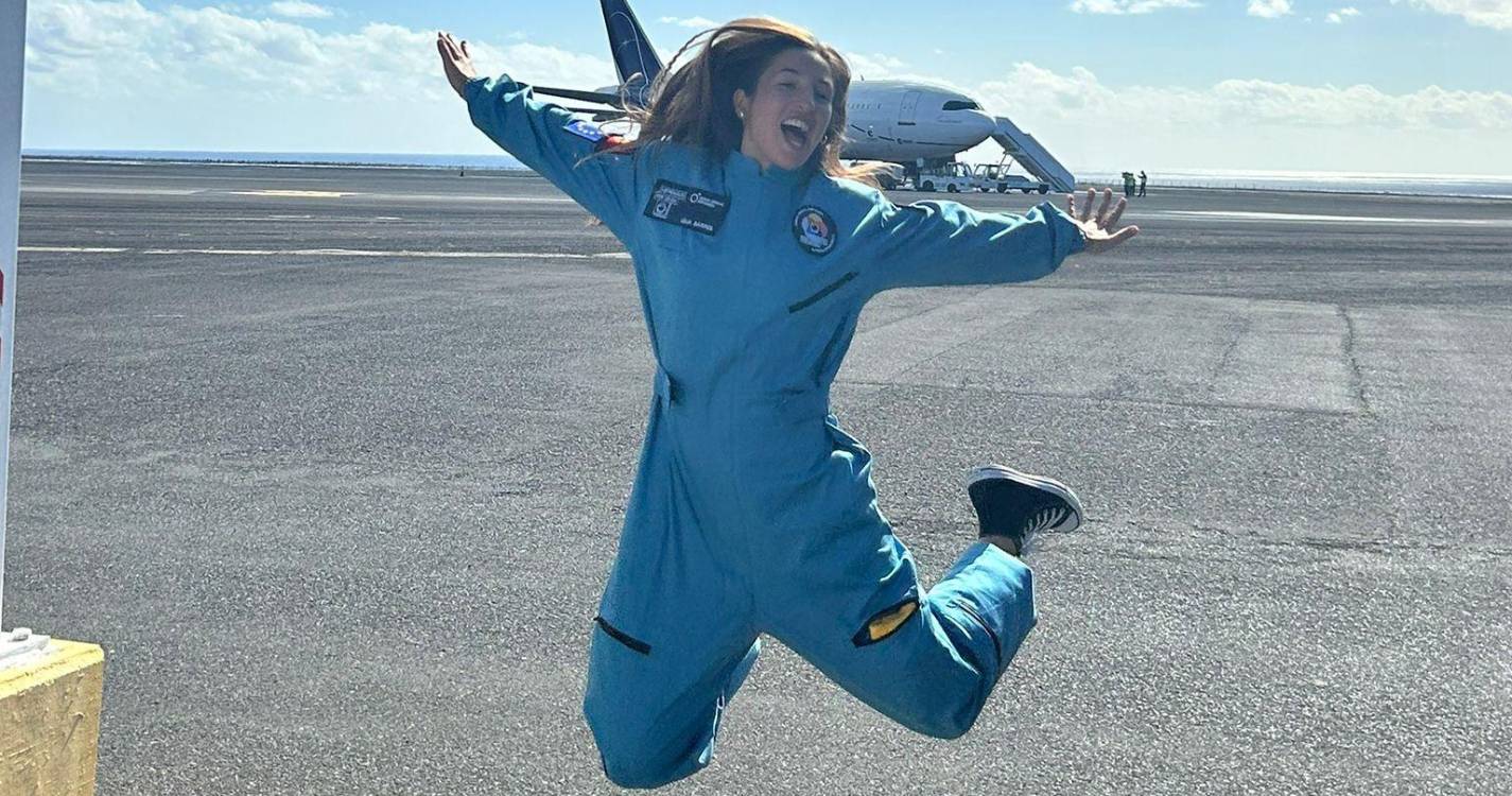 Madeirense reage à experiência do voo parabólico na Estação Espacial: “Inesquecível”
