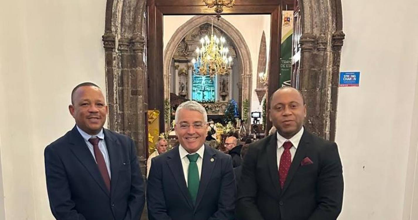 Filipe Sousa recebe a visita de dois presidentes da lha de Santiago de Cabo Verde