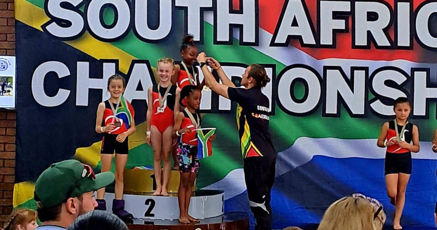 Jovem ginasta lusodescendente em destaque numa competição na África do Sul