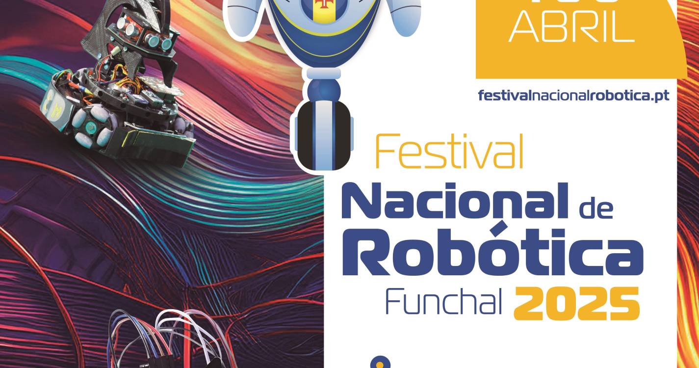 250 participantes no Festival de Robótica 2025. Sessão de abertura amanhã às 15 horas