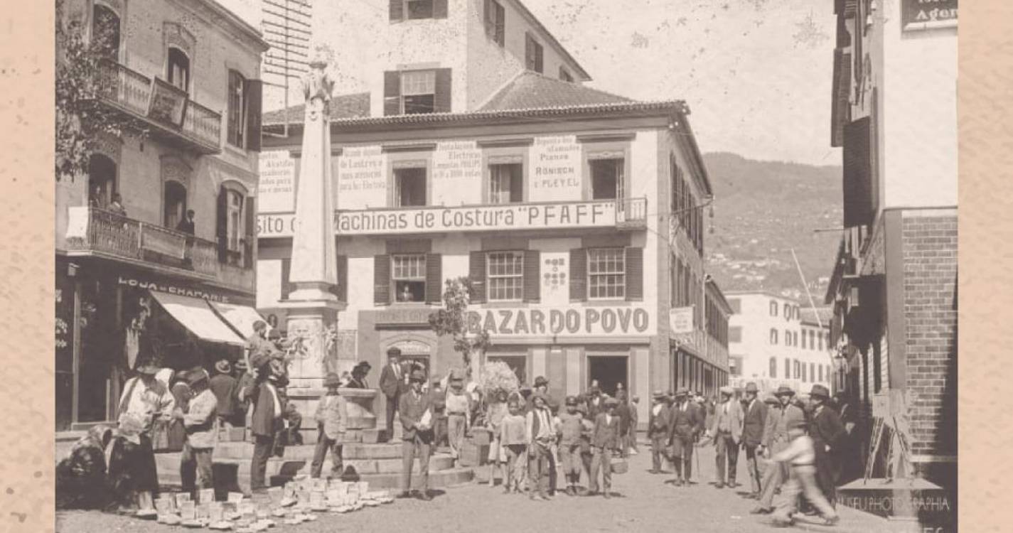 Mercado do Largo do Chafariz recriado à maneira do século XIX no Funchal