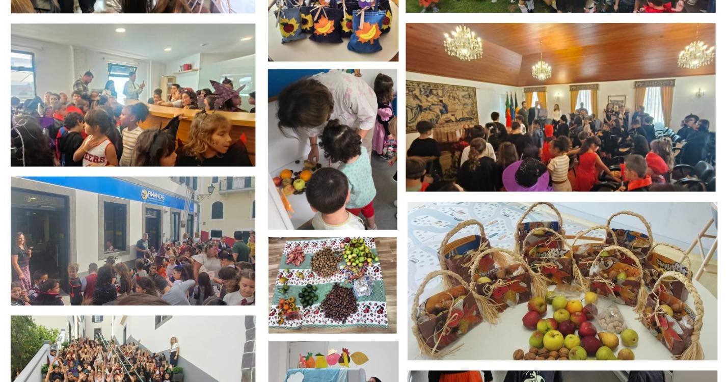 Escola da Ponta do Sol celebra o ‘Pão-por-Deus’ e ‘Halloween’ num dia de tradições e magia