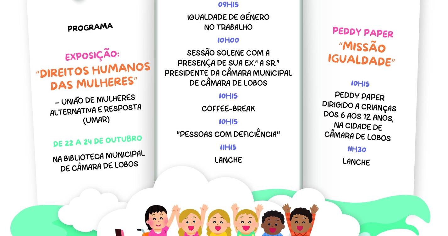 Câmara de Lobos assinala Dia Municipal para a Igualdade