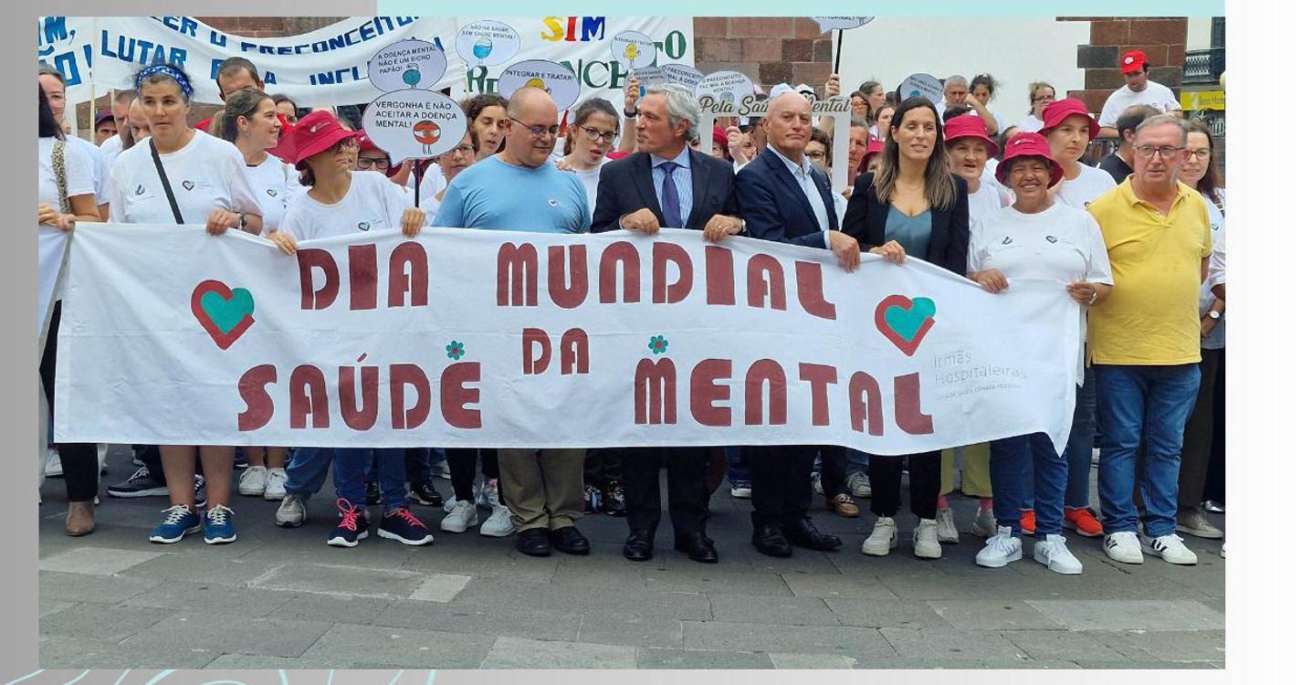 Marcha pela Saúde Mental do Parque de Santa Catarina à Sé