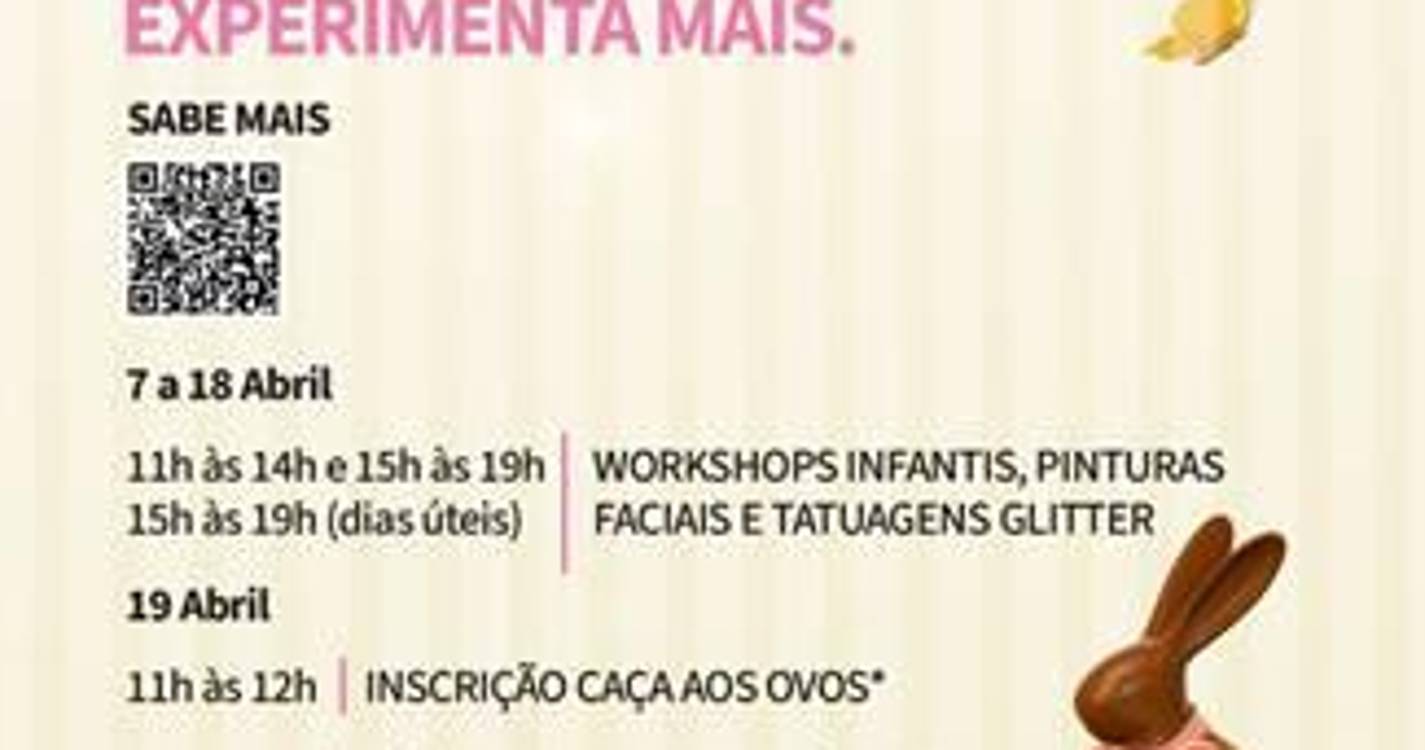 Madeira celebra Páscoa com workshops infantis, pinturas faciais e tatuagens glitter