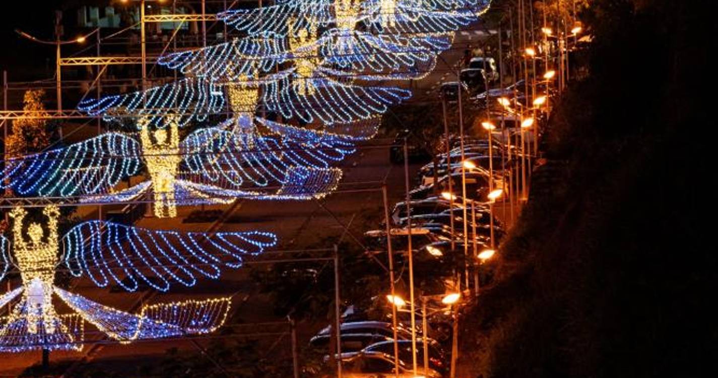 Luzes de Natal já brilham na Calheta (com fotos e vídeo)
