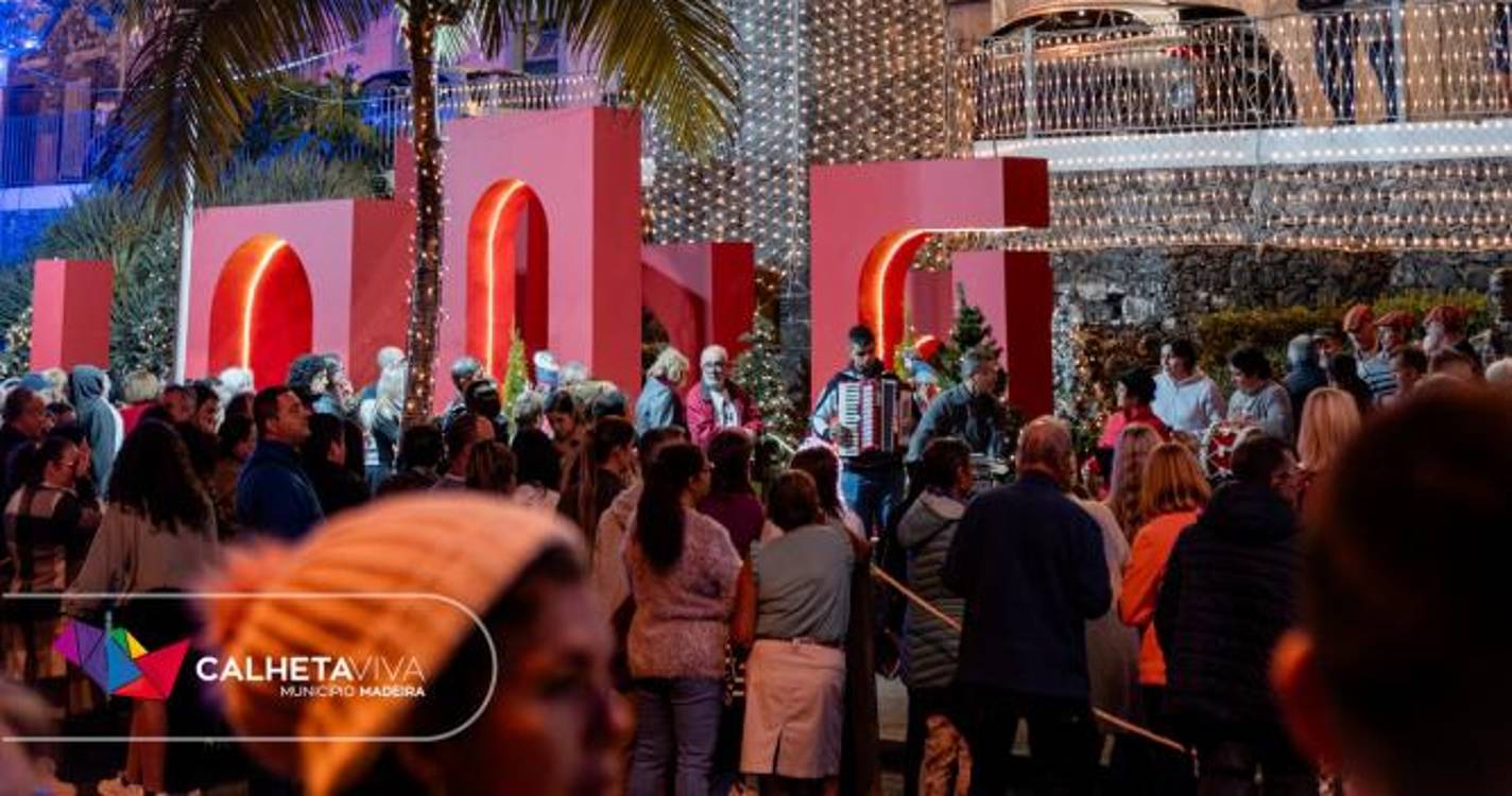 Luzes de Natal já brilham na Calheta (com fotos e vídeo)