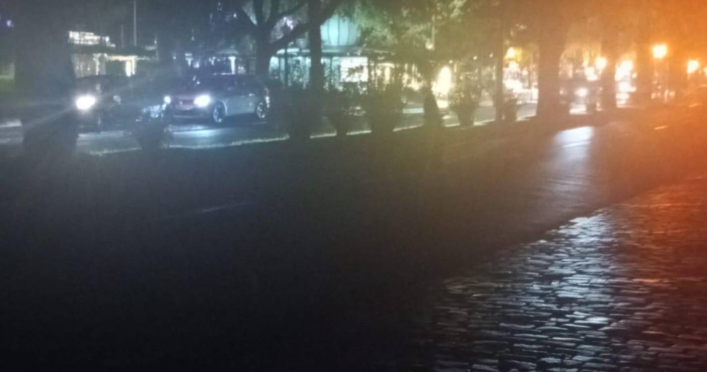 Avenida do Mar ficou às escuras ao final da noite de ontem (com fotos)