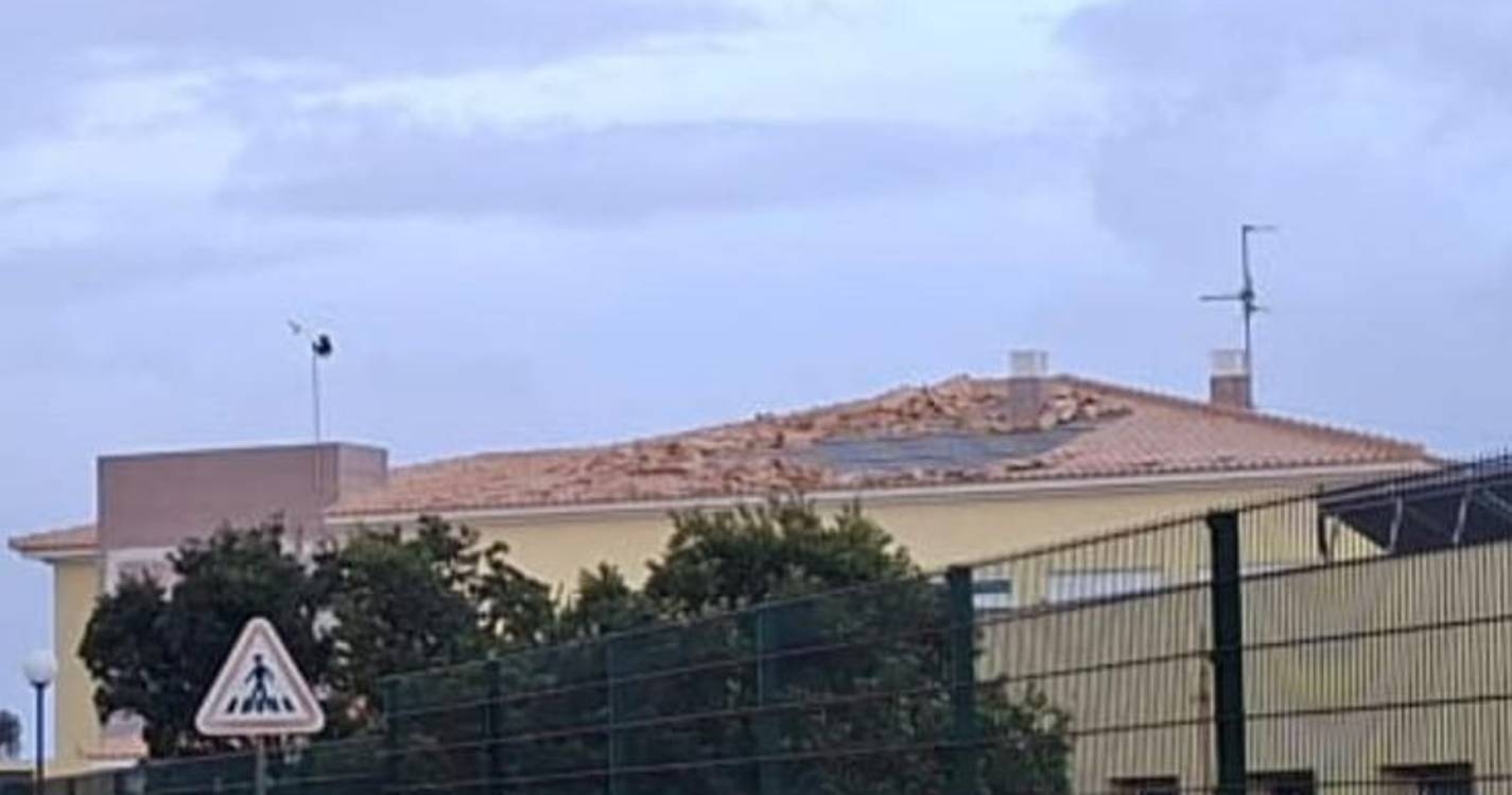 Escola do Campo de Baixo fechada para obras depois do tornado no Porto Santo