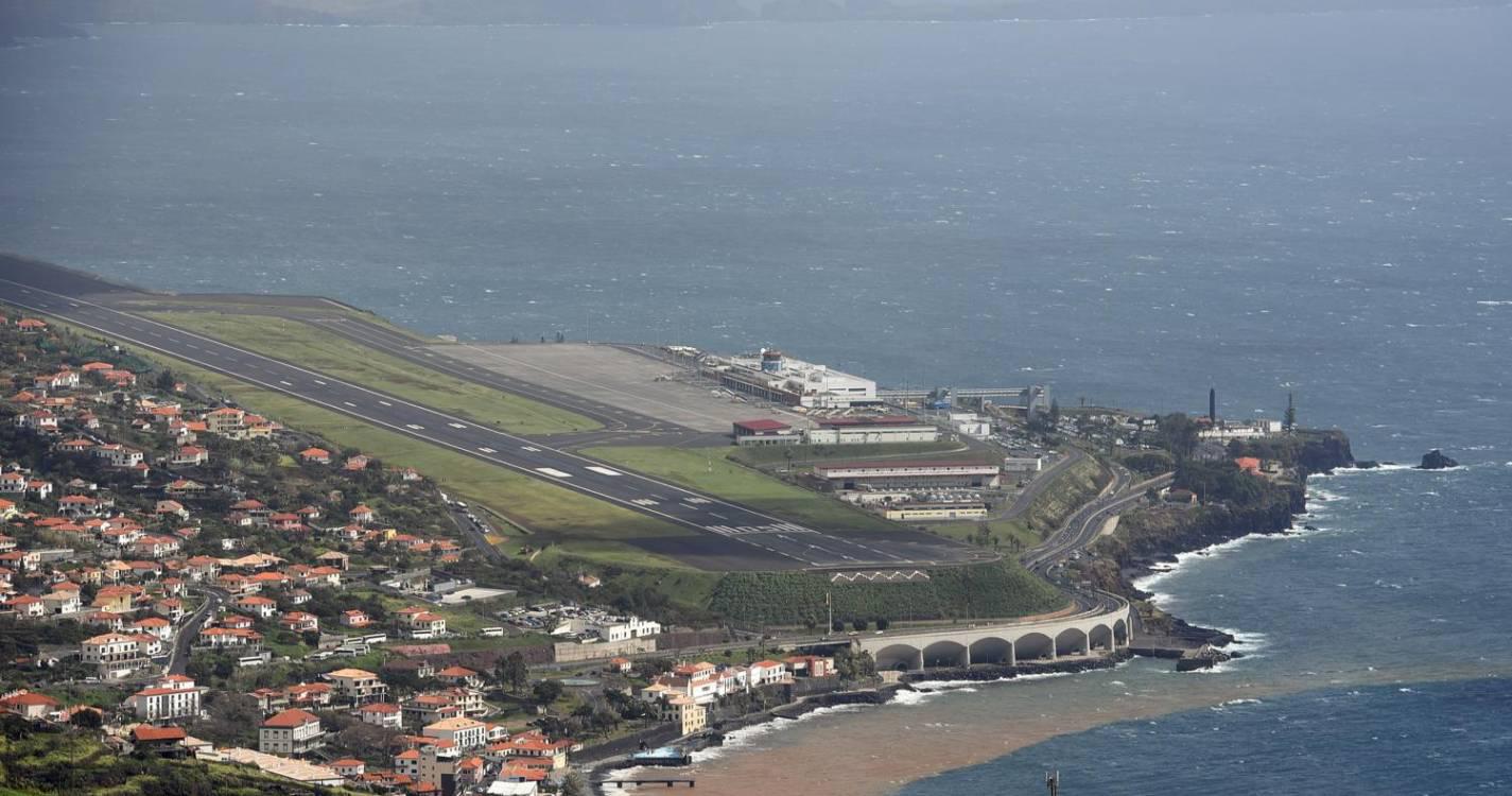 Movimento de passageiros nos aeroportos da Madeira regista quebra de 3,2% face a janeiro de 2023
