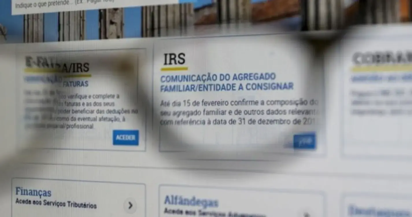 Prazo para validação de faturas do IRS termina hoje