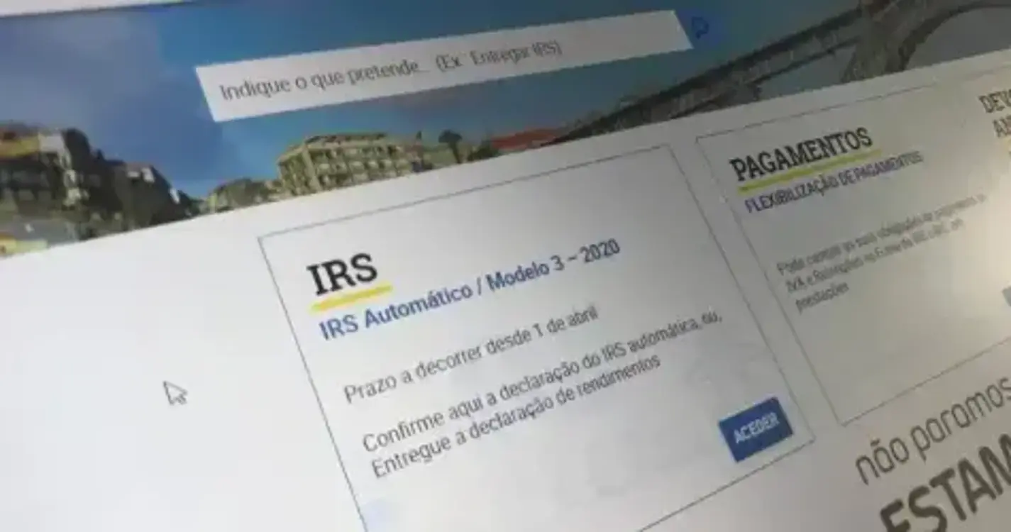 Portal das Finanças indisponível esta manhã