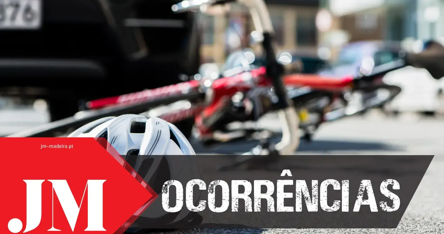 Ciclista ferido em despiste de bicicleta no Campanário