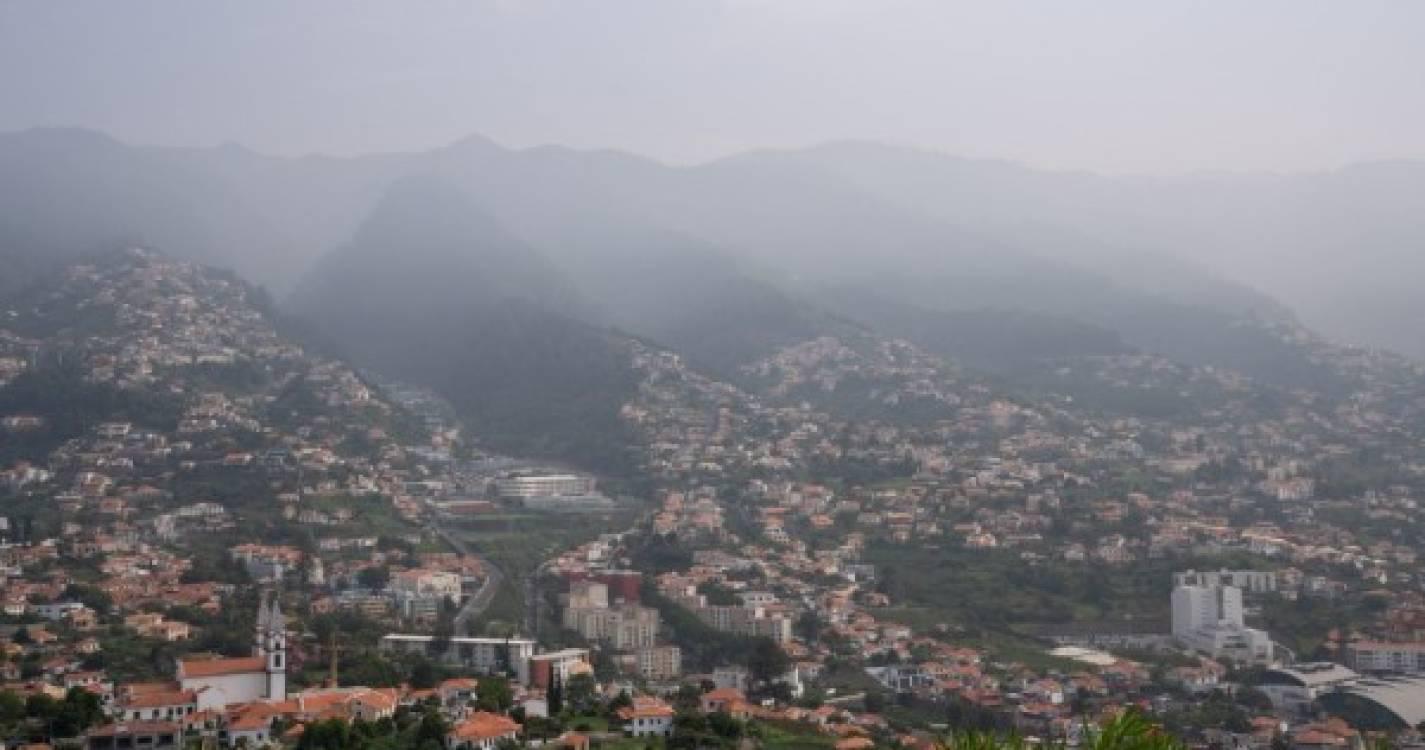 Depressão centrada na Madeira vai ‘transportar’ poeiras por todo o país
