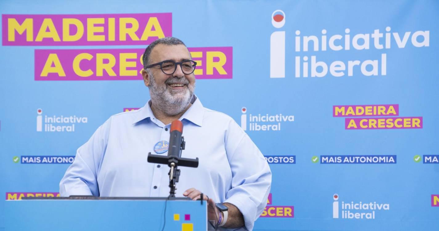 Iniciativa Liberal apresenta hoje candidatos às eleições regionais