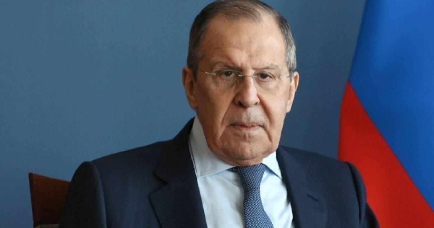 Lavrov em Caracas para aprofundar cooperação bilateral entre Rússia e Venezuela