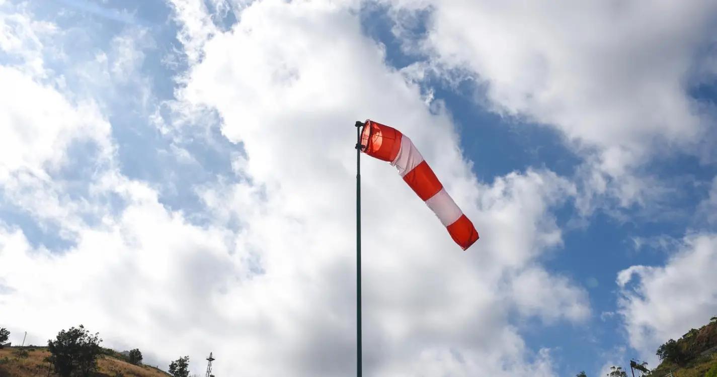 Vento forte nas terras altas e nos extremos da Madeira