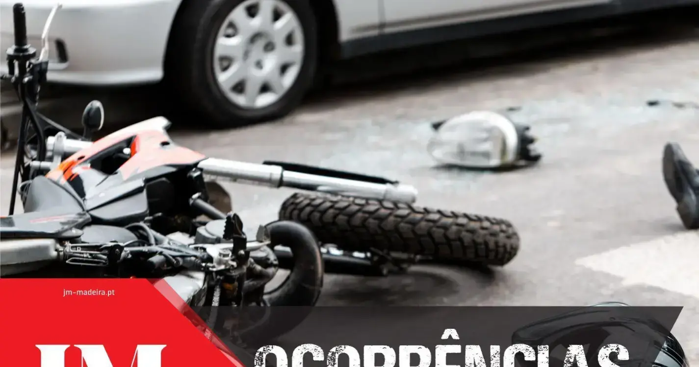 Motociclista despista-se em Gaula