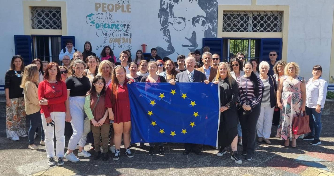 Jardim proferiu conferência sobre a Europa em escola de São Roque