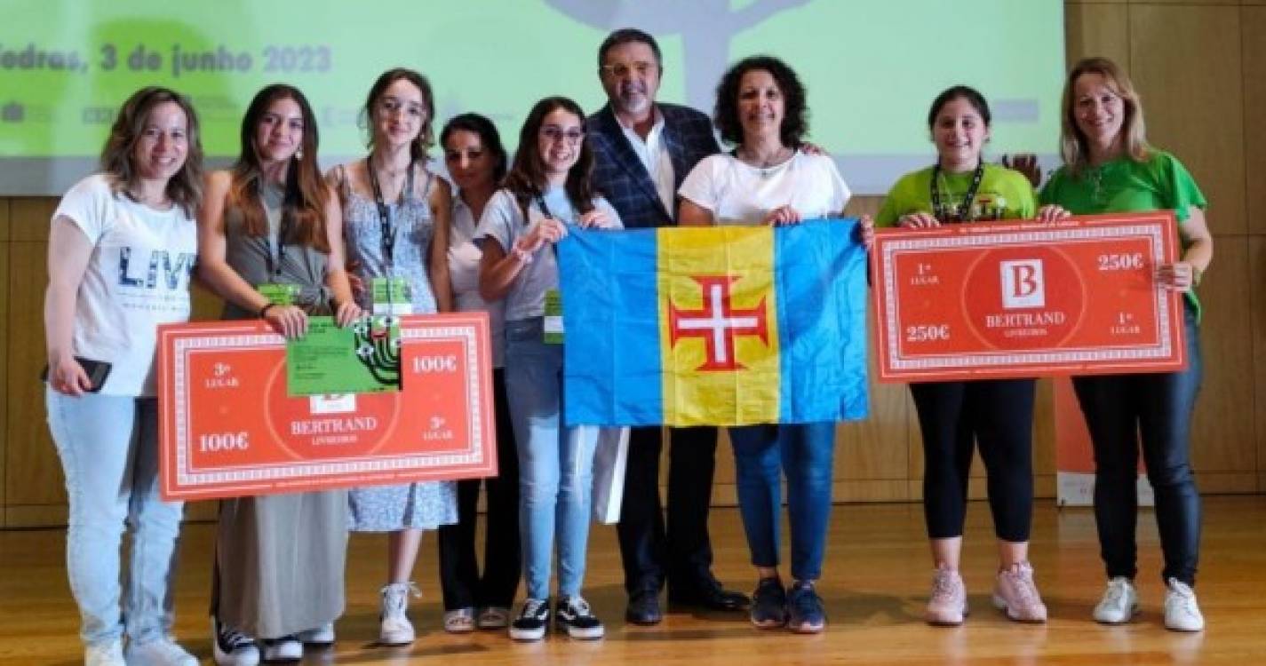 Madeira alcança 1.º e 3.º lugar no Concurso Nacional de Leitura
