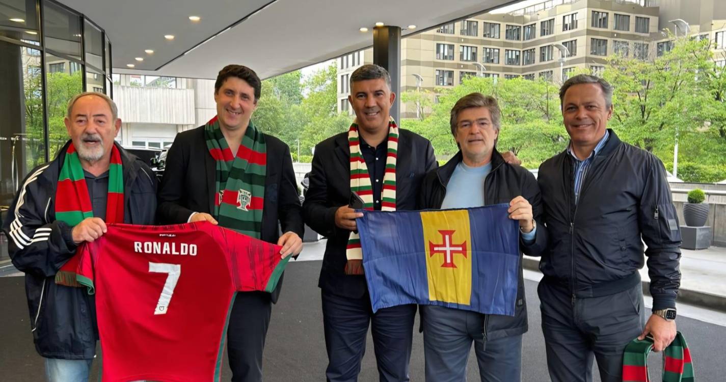 Comitiva madeirense vai ver o jogo na Alemanha
